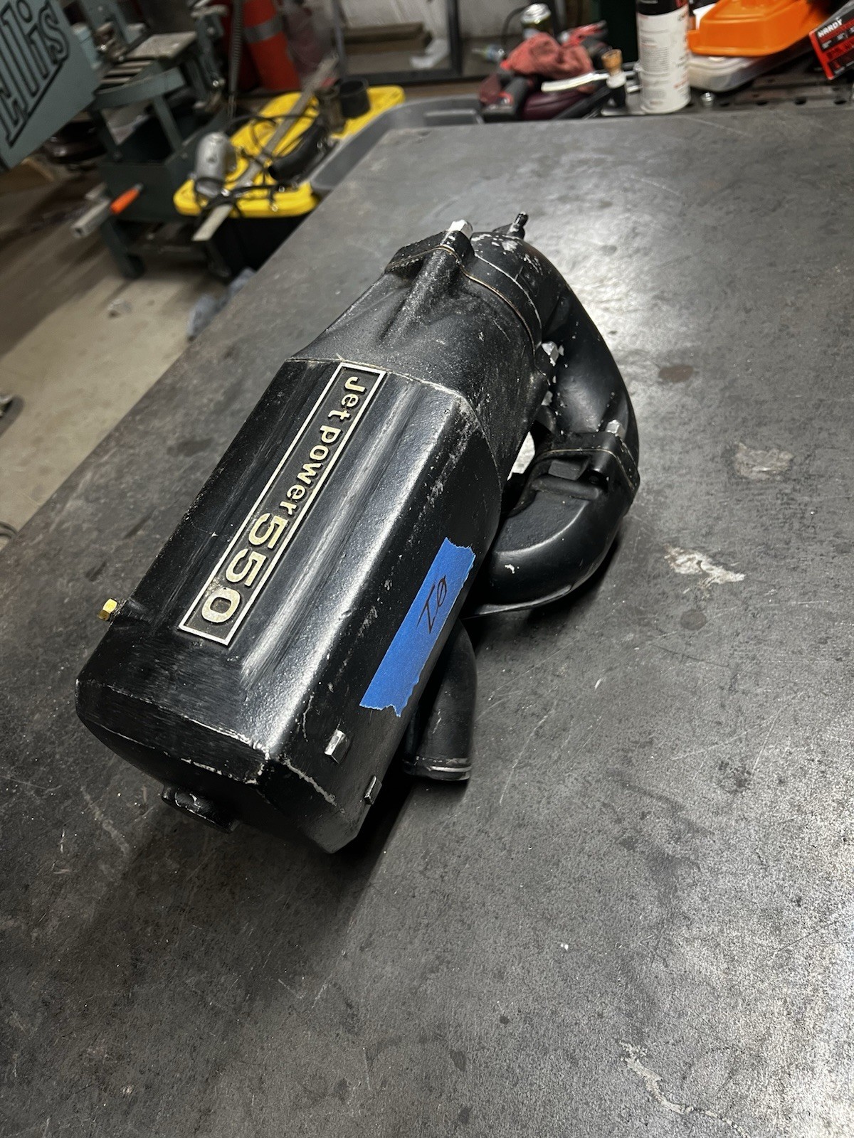 1990 Kawasaki Jet Ski 550 SX JS550 MUFFLER EXHAUST PIPE SILENCER BREAD BOX