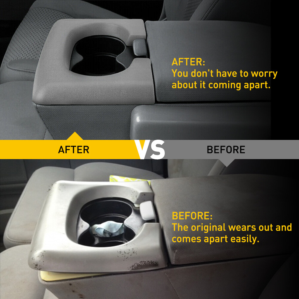 For 1997-2003 Ford F150 Center Console Cup Holder Armrest Pad Drink Bottle Stand