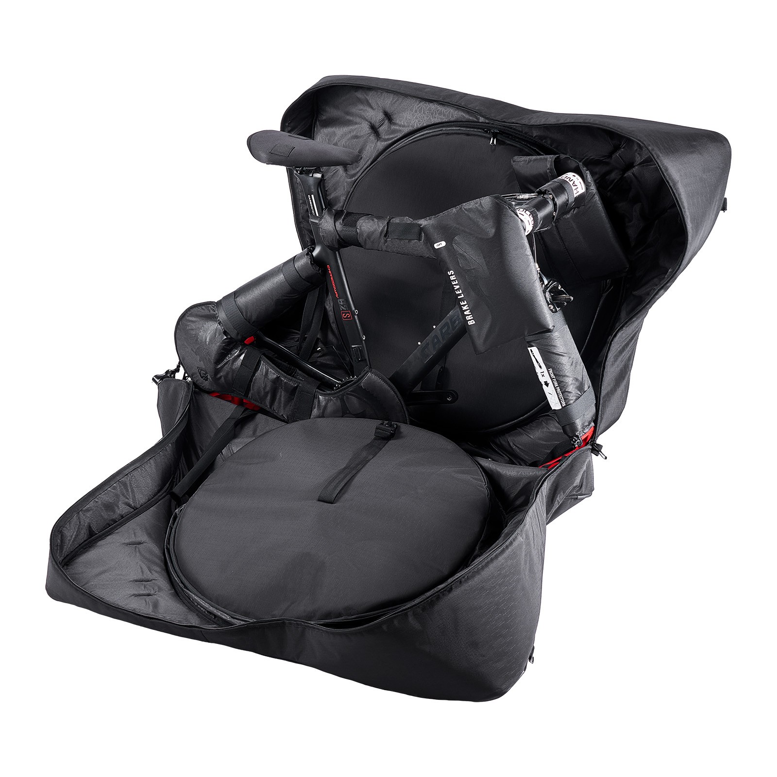 VEVOR Bike Travel Bag Wheelbase 37-42 in 600D Bicycle Storage Carry Bag