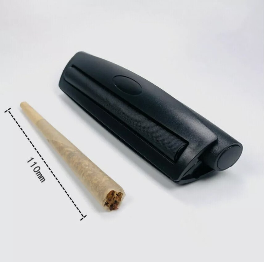 Tobacco Rolling Machine _King Size BLACK _Pre-Cone Roller 4.5 inch