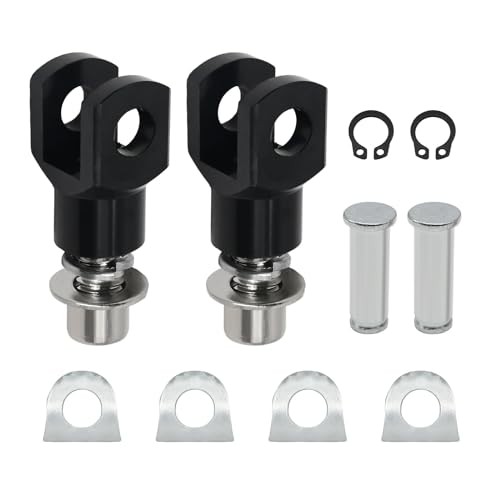 U-Clamp Hardware Kit Motorcycle Footpeg Mount Bracket New