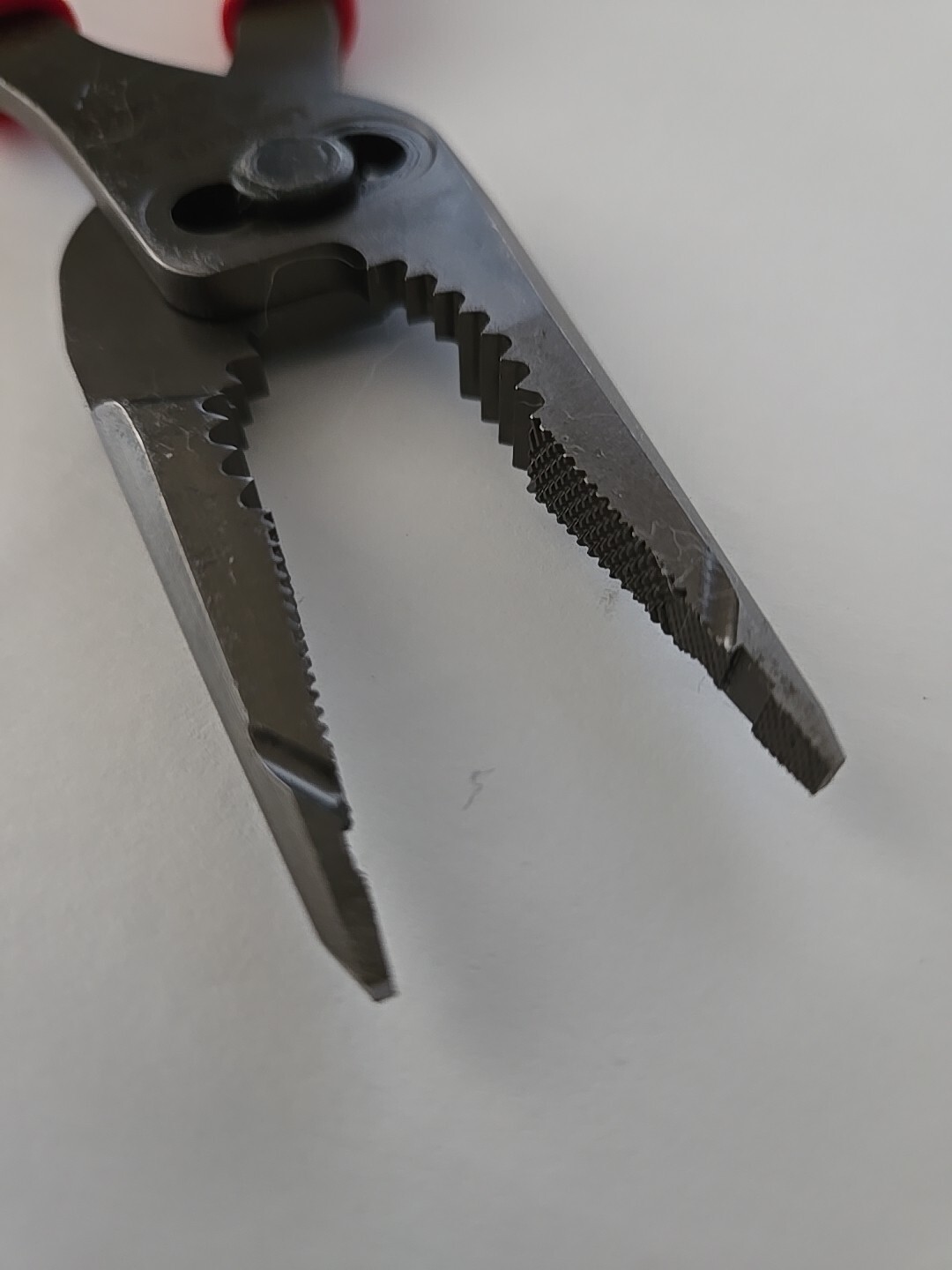 Snap On Tools 7" Long Nose Pliers 3 Slip Joint Talon Grip 57% More Power GREEN!!