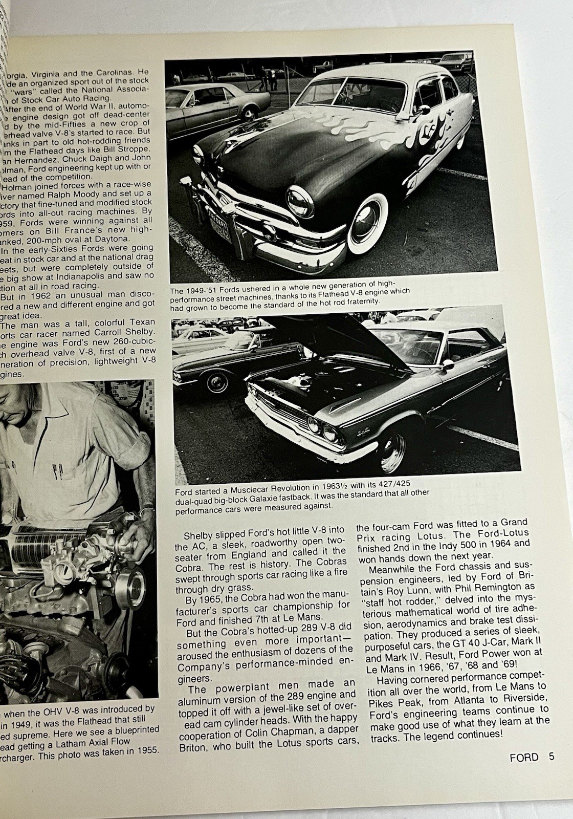 VTG Quicksilver How To Series Ford Street Performance Handbook Martyn Schorr SC