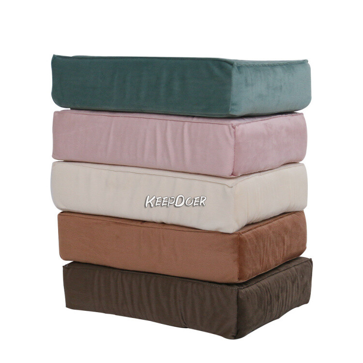 Newborn Baby Photography Prop Wood Bed Woven Knit Kids Cot Mat Mattress Cushion