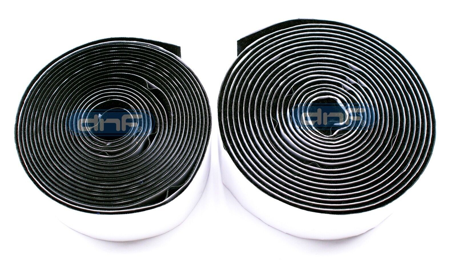 Hook and Loop Extra Sticky Self Adhesive Backed Black Tape - Widths: 1" , 2"