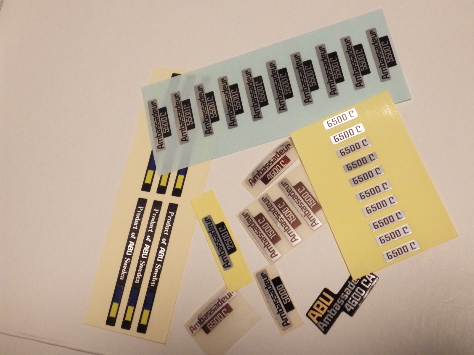 ABU, ABU Garcia, Ambassadeur reel sticker