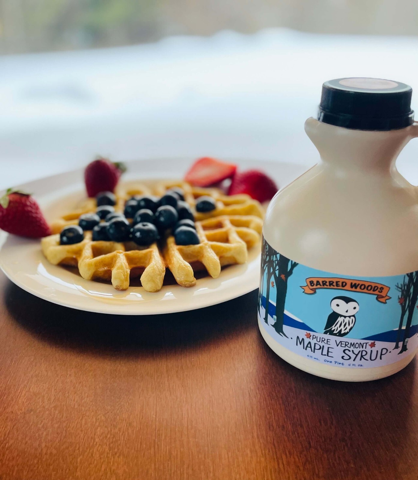 Pure Organic Vermont Maple Syrup - From Barred Woods Maple