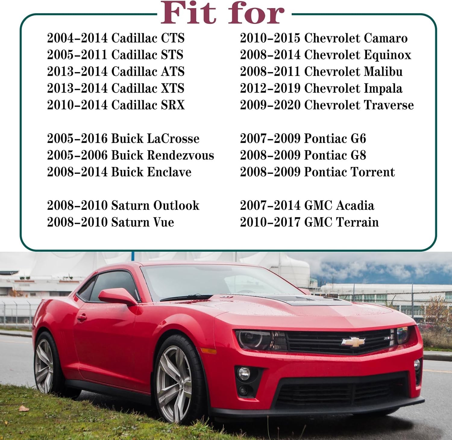 PCV Valve for Camaro Equinox Malibu Impala Traverse Enclave Torrent Acadia Terra