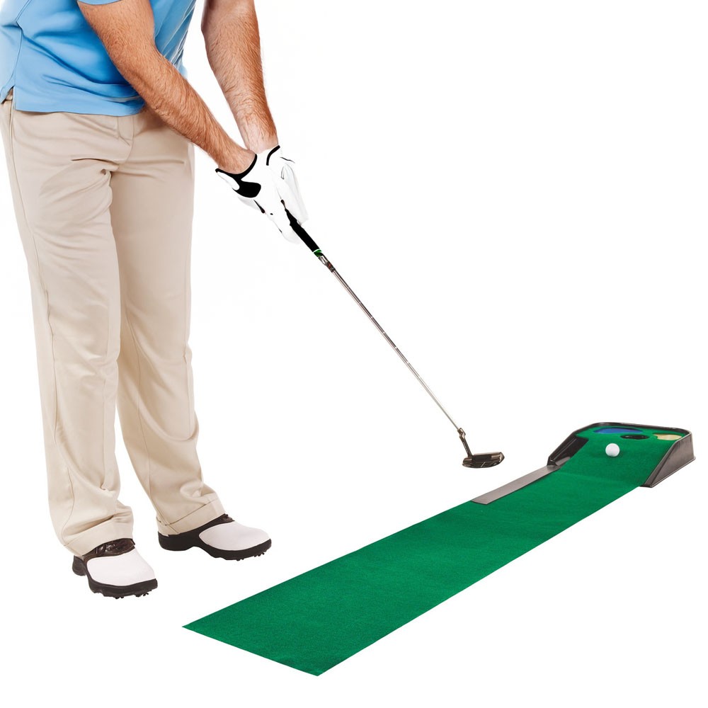 NEW JEF World of Golf Hazard Deluxe Putting Mat