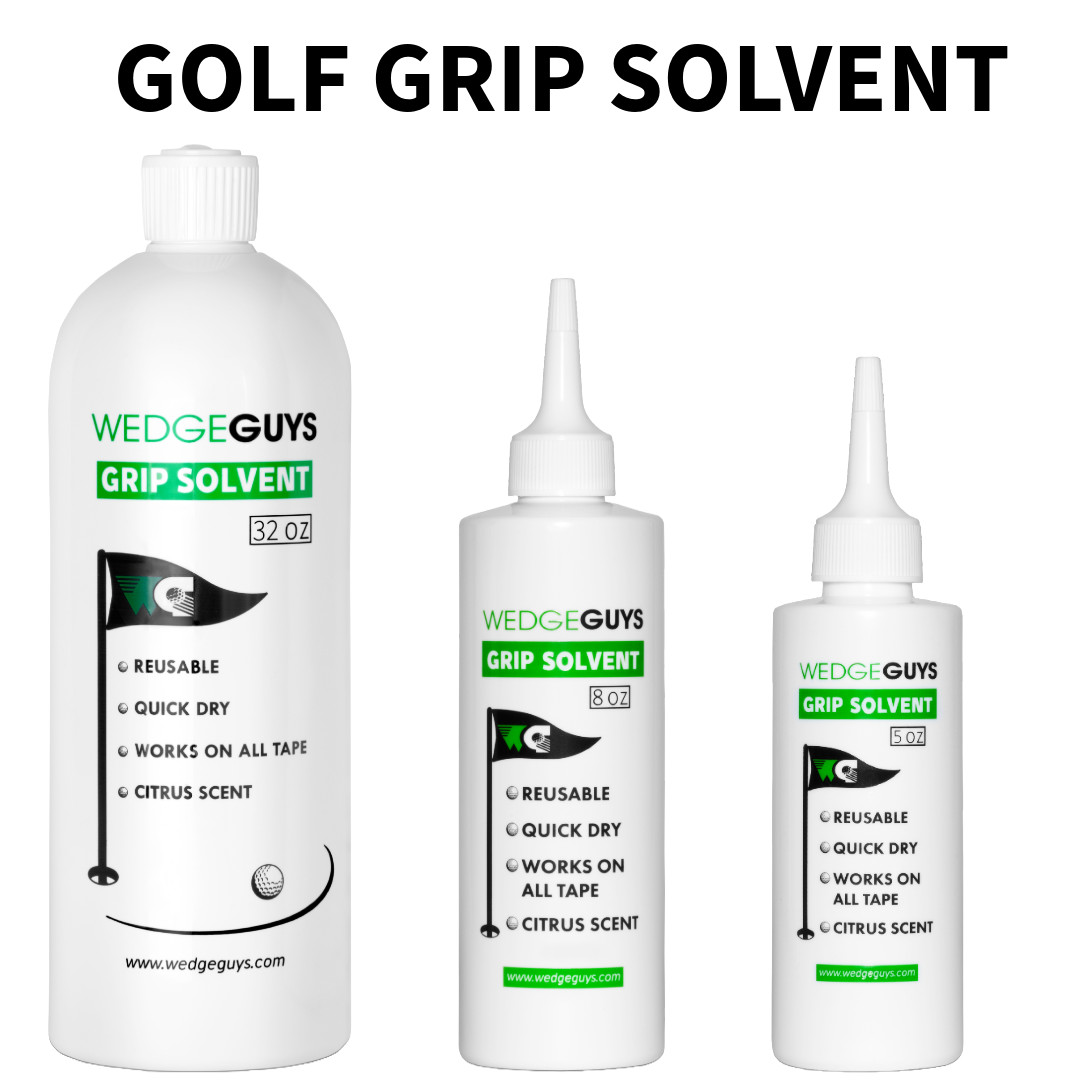 NEW Wedge Guys Golf Grip Solvent for Regripping Golf Clubs 32/8/5 Ounce Options