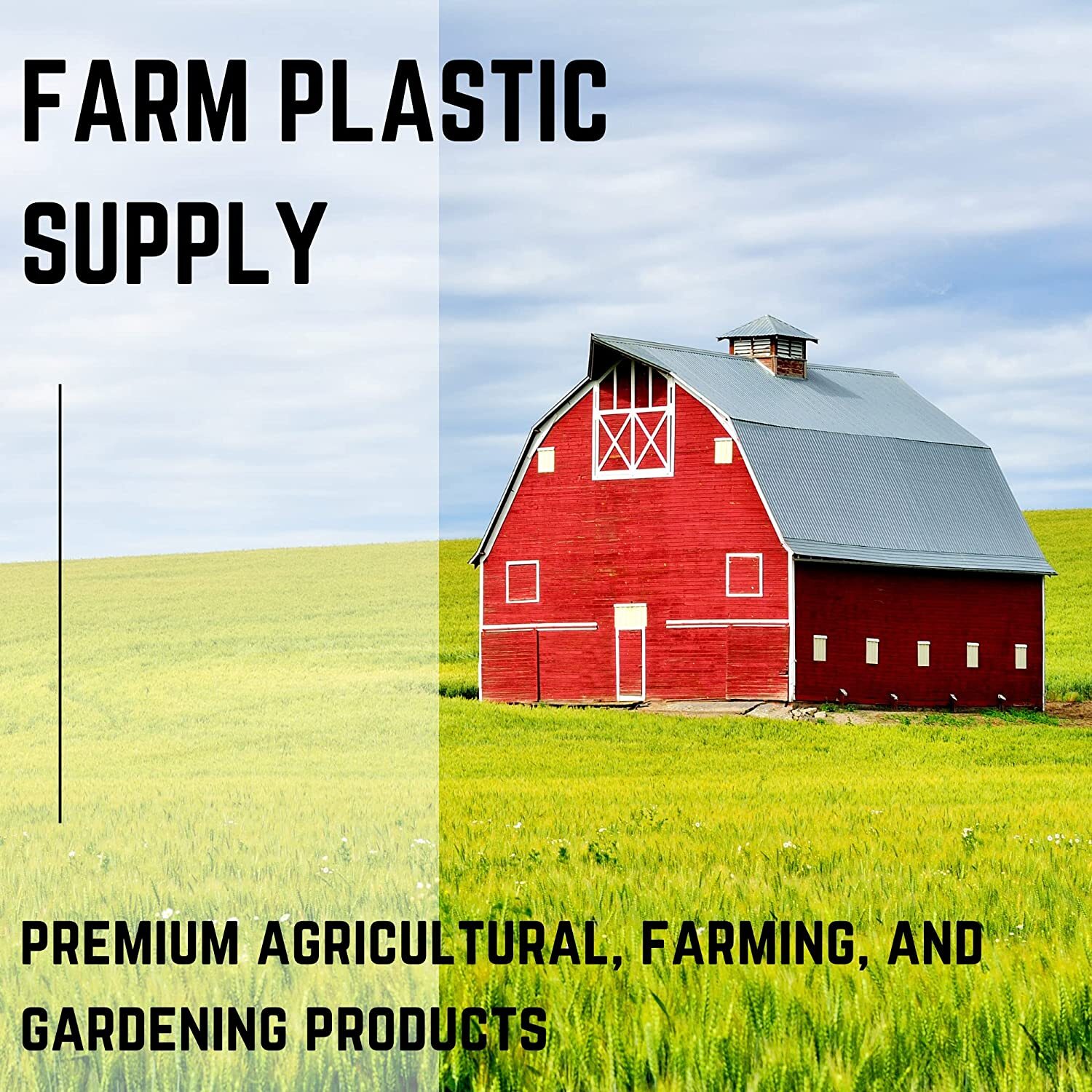 Farm Plastic Supply - Clear Greenhouse Plastic Sheeting - 6 mil - UV Resistant