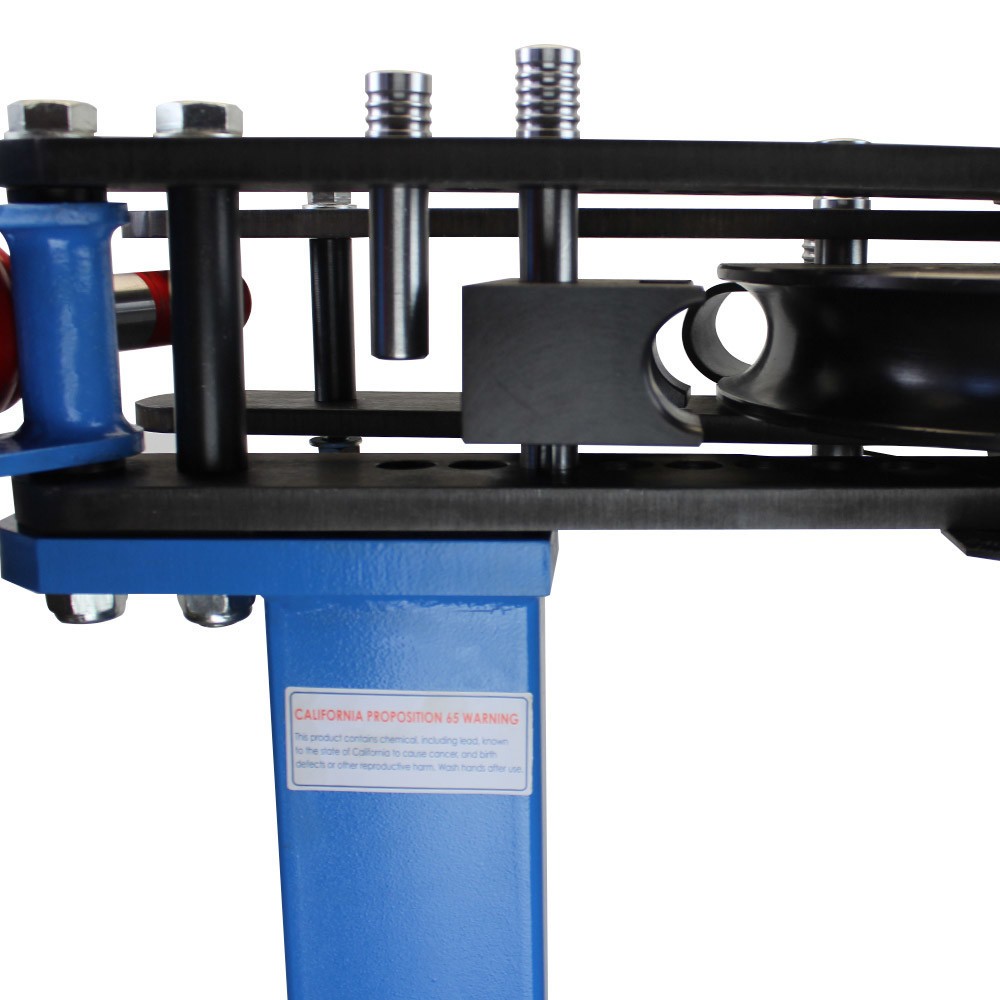 10 Ton Capacity Air Hydraulic Tube and Pipe Bender Bending 1",1-1/2",1-3/4" Dies