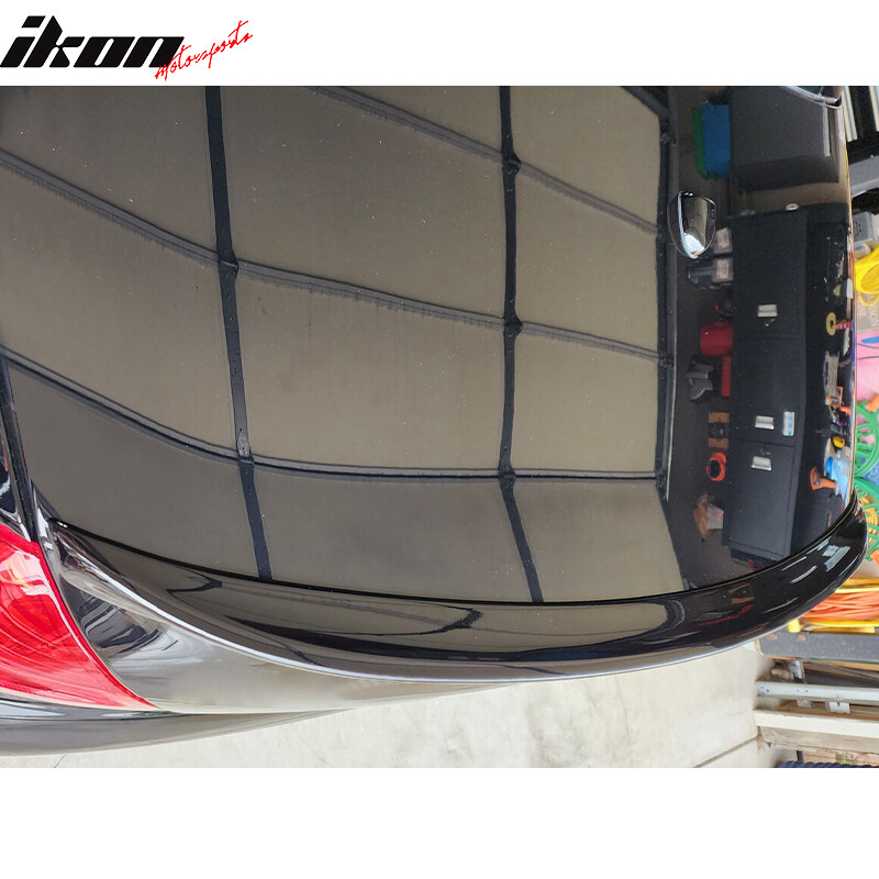 Fits 03-11 Benz R230 SL-Class AMG Style Rear Trunk Spoiler Painted #040 Black