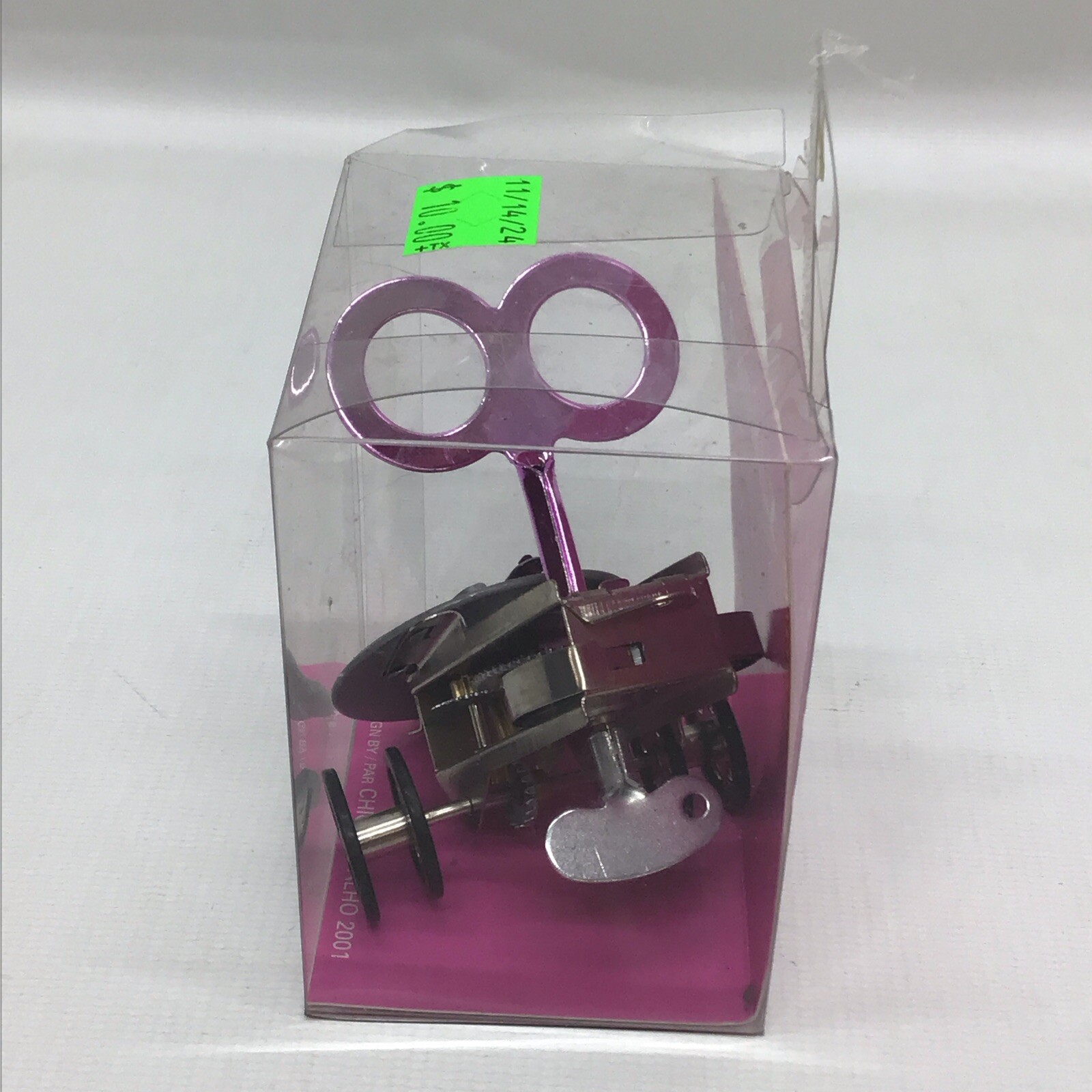 Kikkerland Collector Windup Mechanical Creature Chico Bicalho 2000 NIB “SPARKLZ”