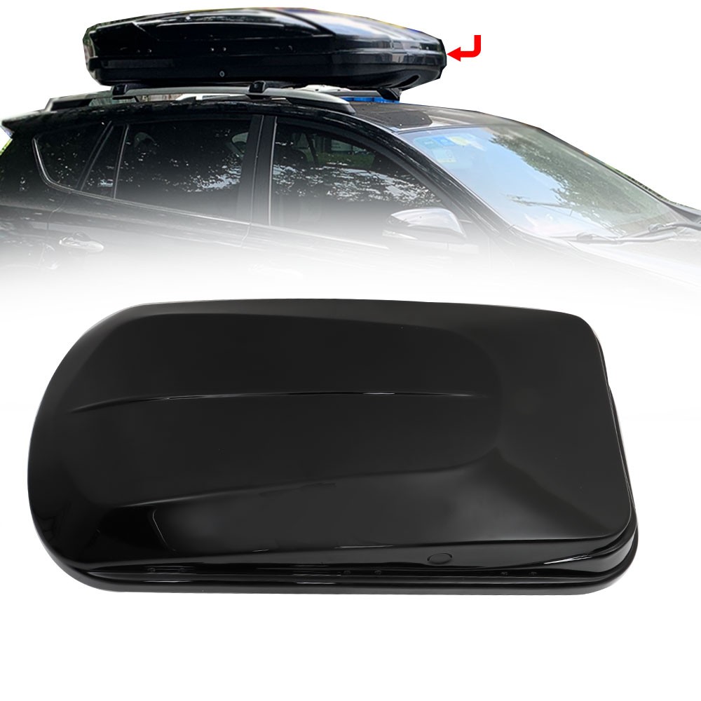 Labwork 2Key 14 ft³ Car Top Cargo Carrier Vehicle Roof Luggage Storage Box