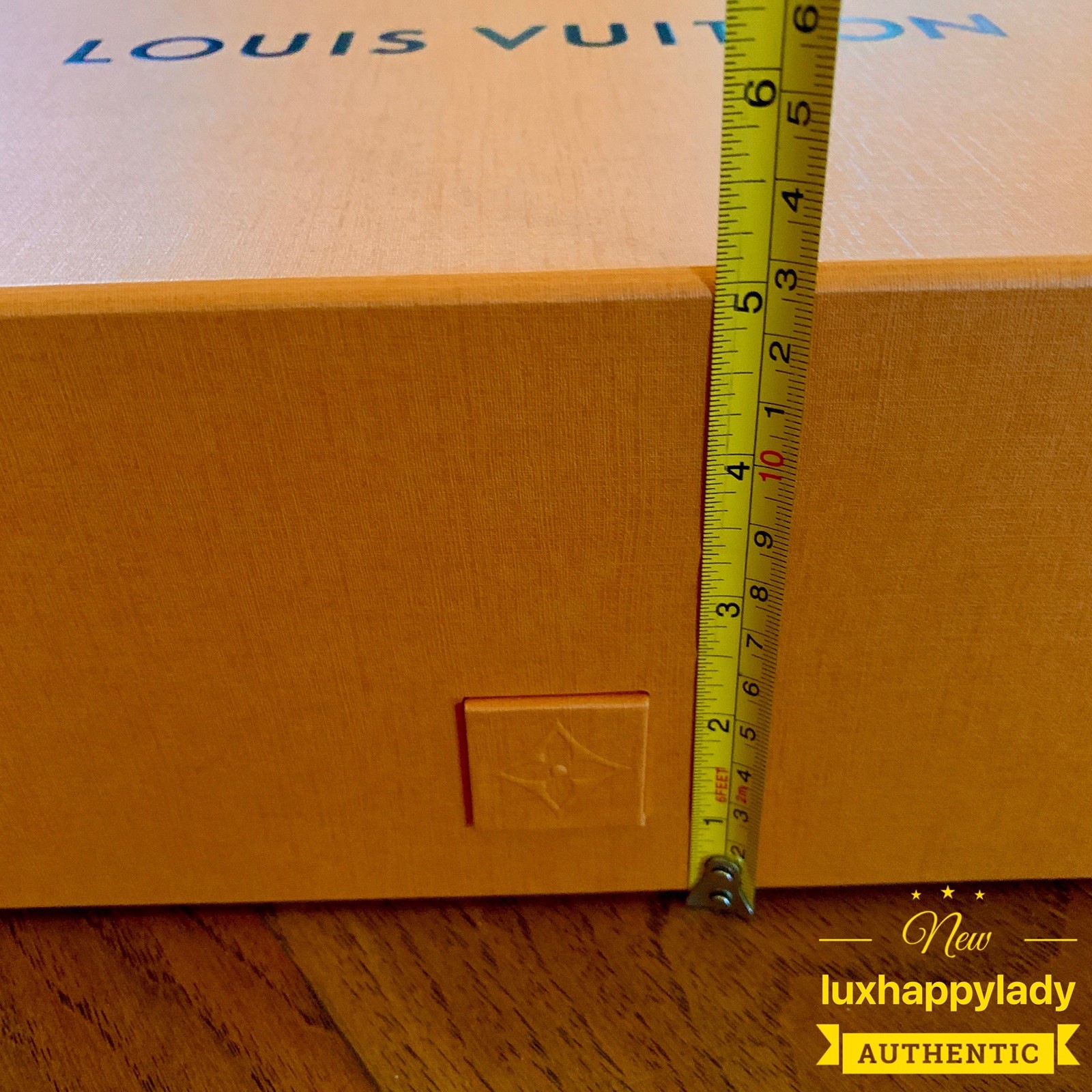 🔥NEW LOUIS VUITTON Large Magnetic Empty Neverfull Gift Box 14"x10"x5"