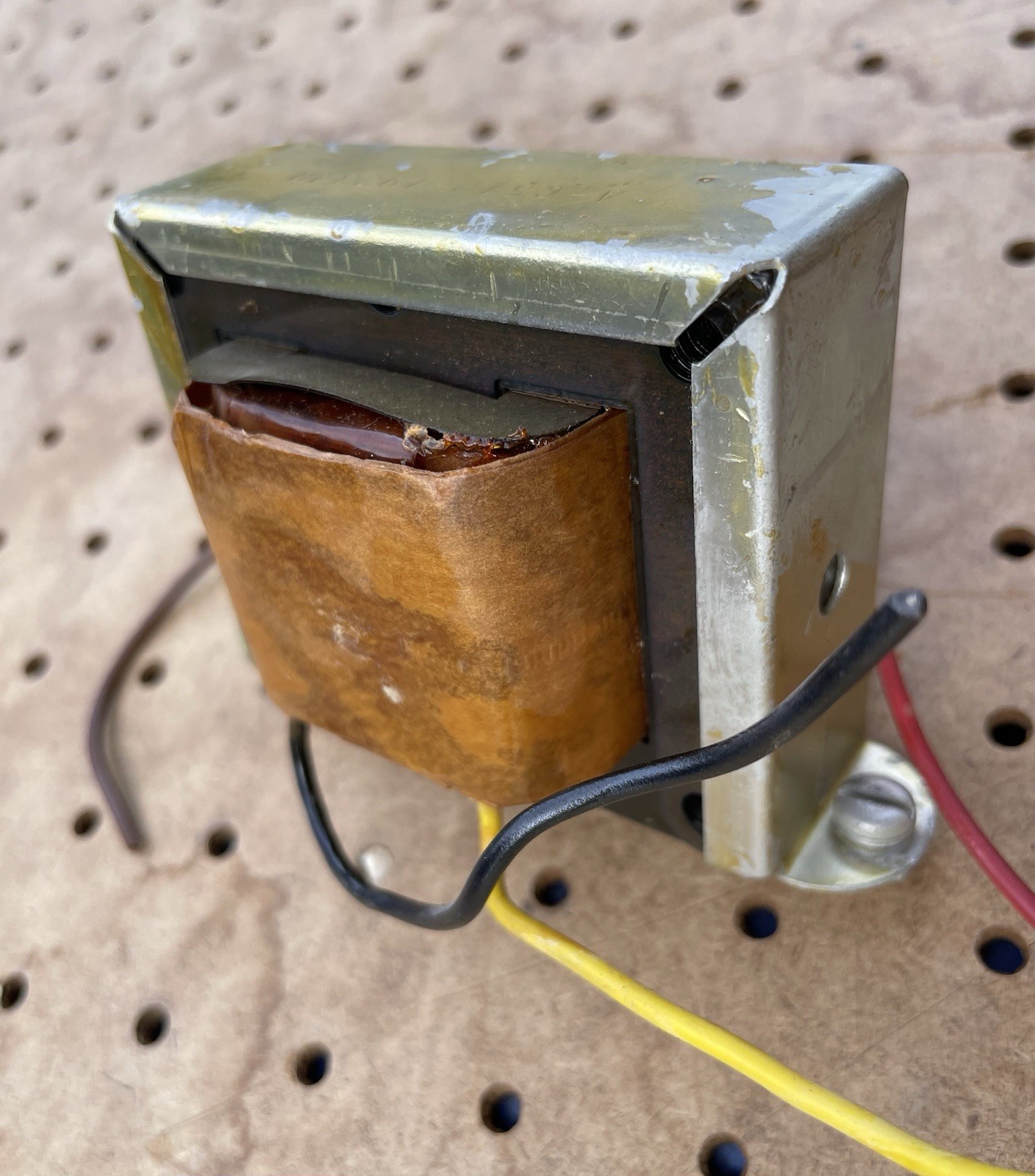 Vintage 1961 Baldwin Organ Output Transformer C512-19234D 6L6 Pair 8ohm Drivers