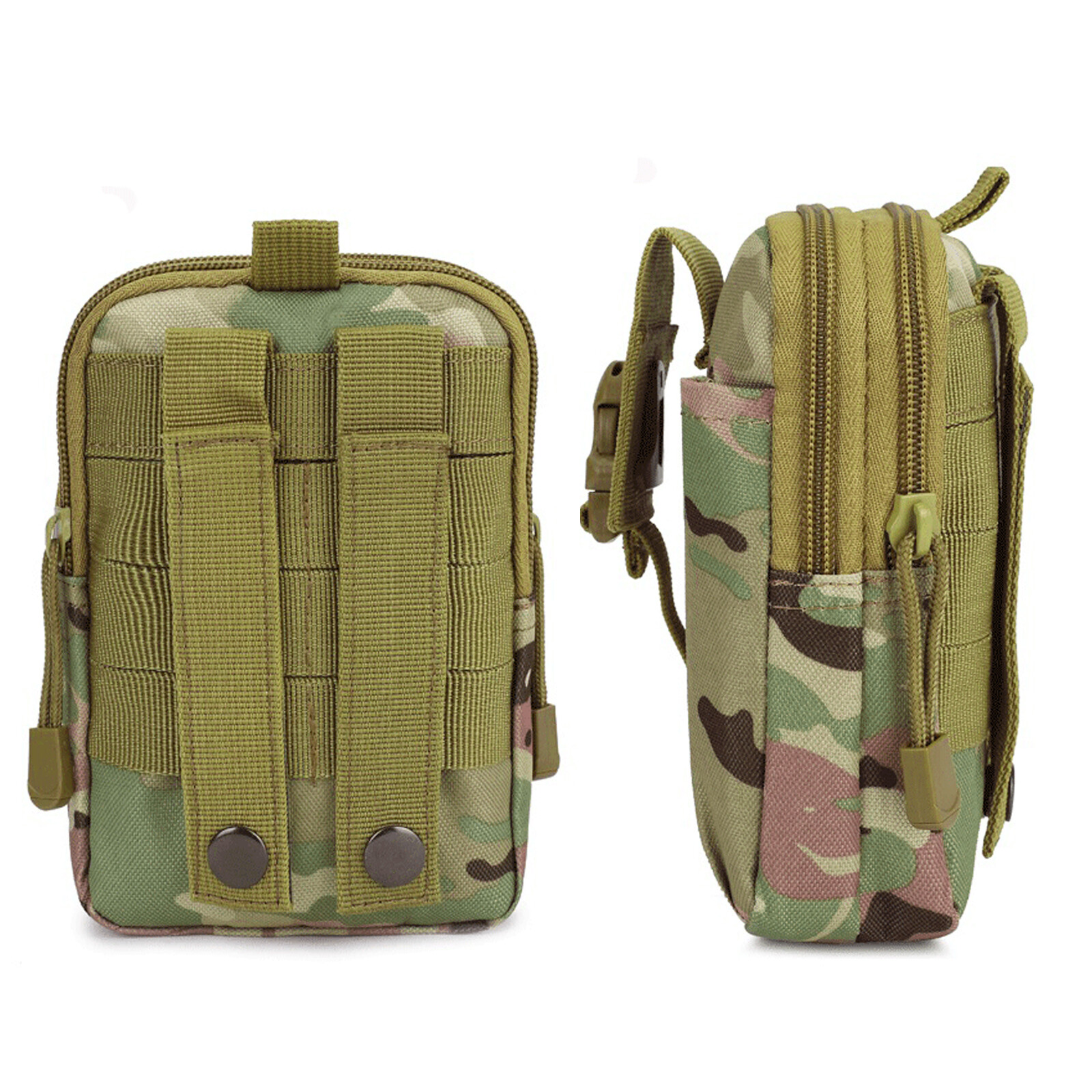 Tactical Molle Pouch EDC Belt Waist Military Waist Bags Fanny Pack Bag Pocket US