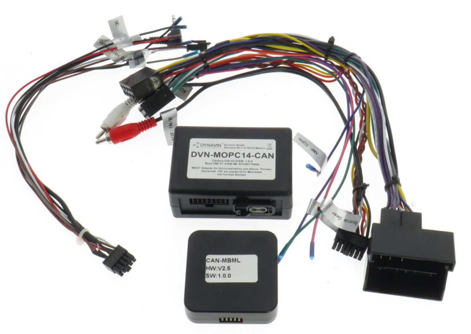 Dynavin Most Adapter for Mercedes Harman Kardon System inc LFB DVN MOPC14-CAN