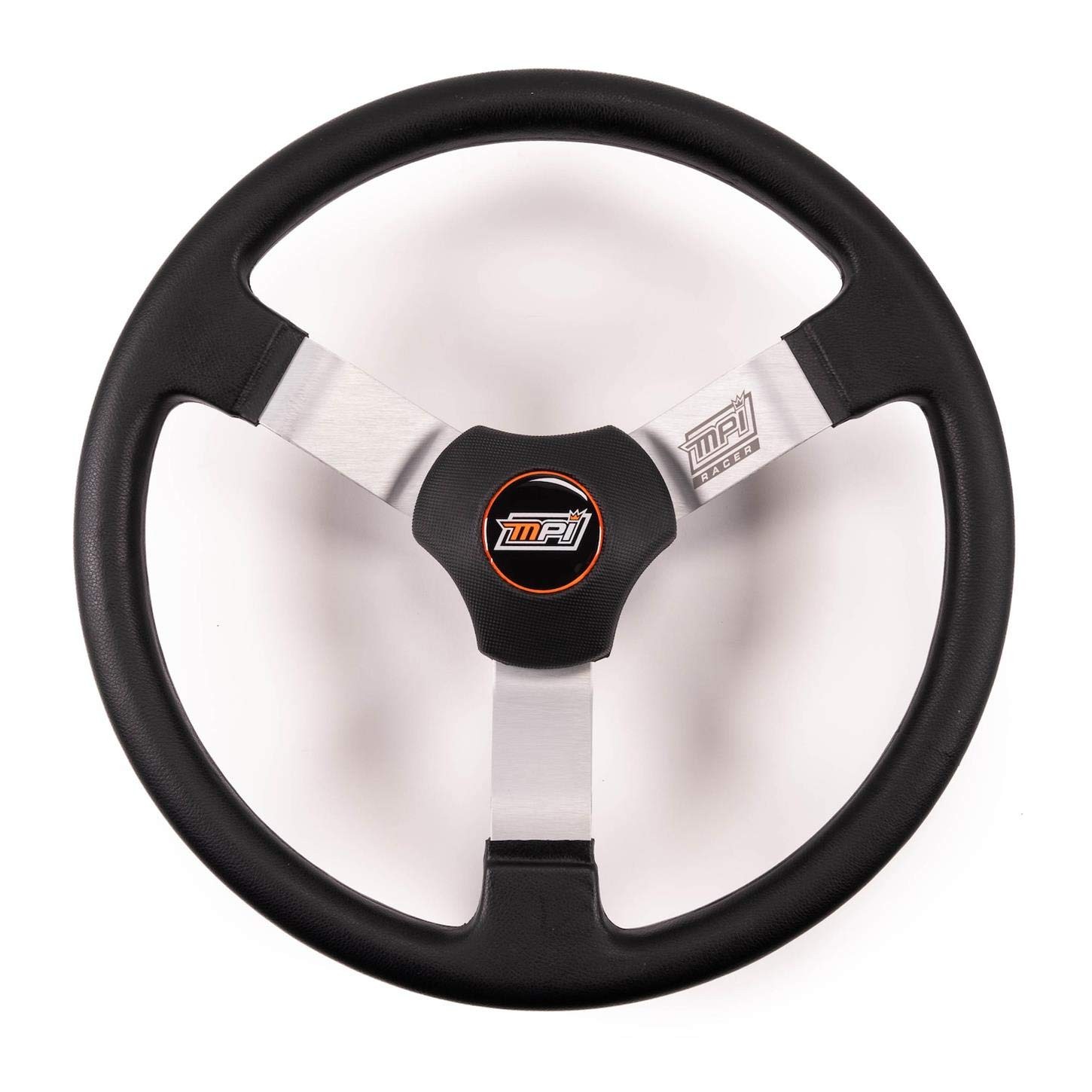 MPI MPI-LM-15 Late Model Steering Wheel 15" Diameter Suede Grip 3 Hole Pattern
