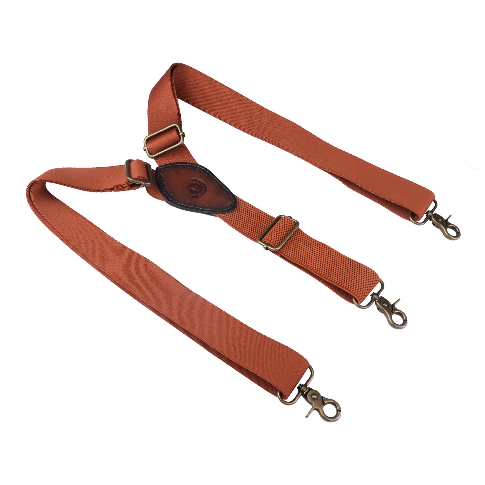 Tourbon Men's Suspenders Y Back Adjustable Y-Shaped Hooks Pants Braces Nonslip