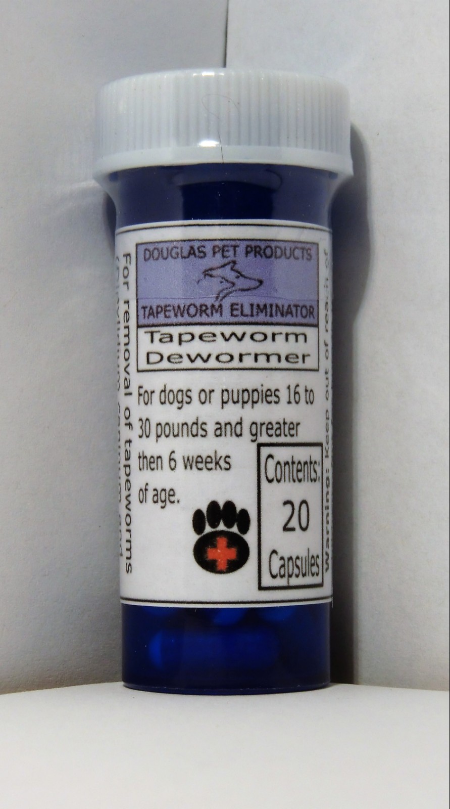 Expert Care- Tapeworm Killer 4 Dogs & Puppies 16 to 30lbs - ONE DOSE will do it!