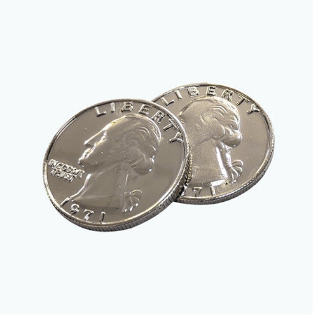 Two Sided Trick Coin - Quarter - Two Faced - Double Headed Coin Free Shipping