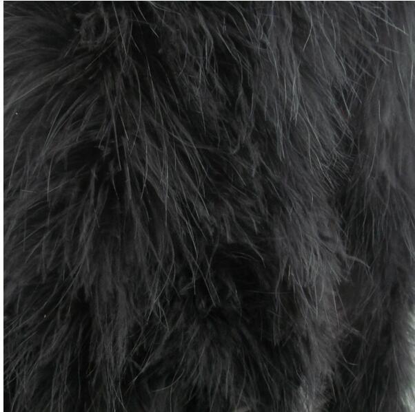 6 feet 2 Yards 25g Marabou Boa Turkey Feather Boa Wedding Party Scarf