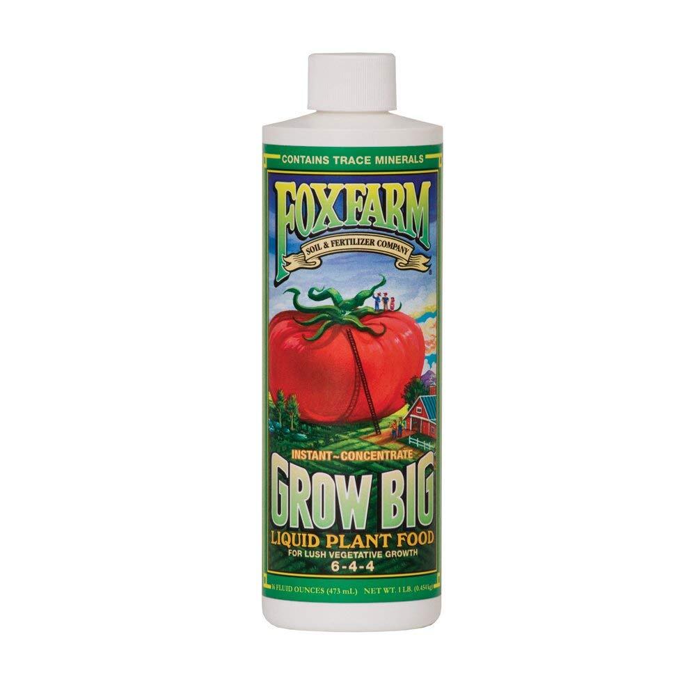 Fox Farm Big Bloom, Grow Big, Tiger Bloom Hydroponic Liquid Nutrient Soil