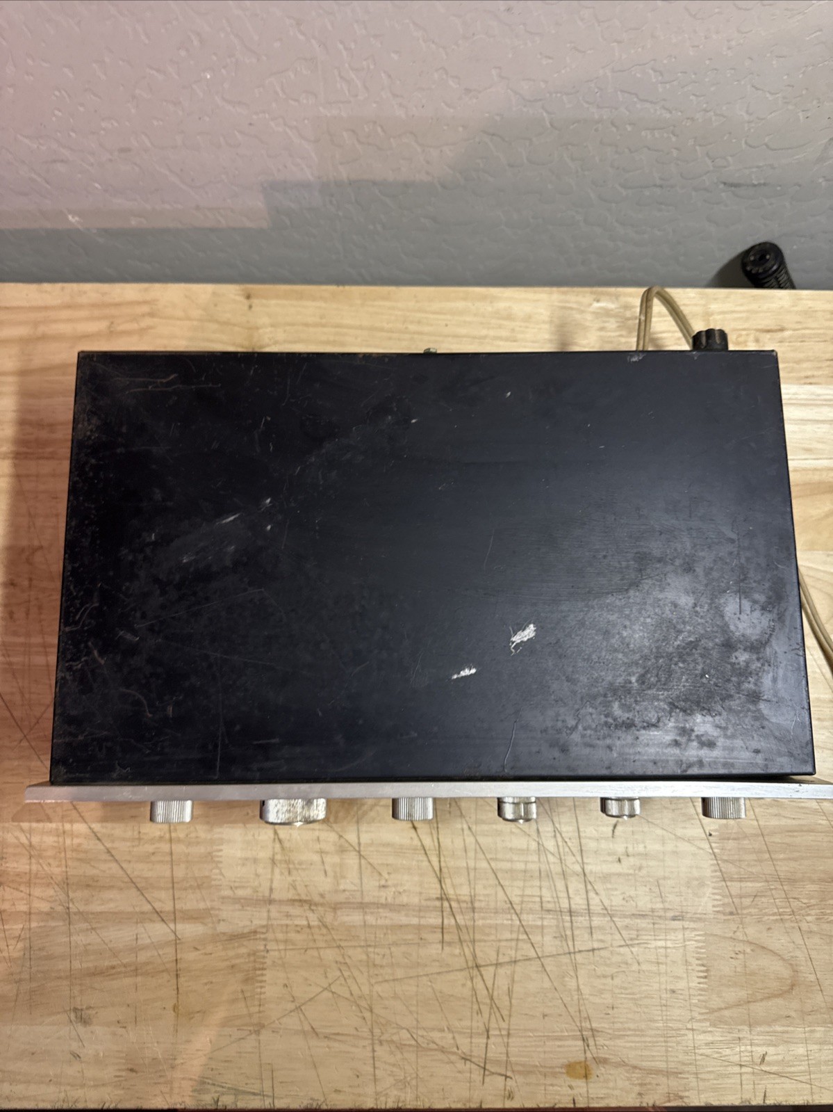 VINTAGE DYNACO PAT-4 STEREO PREAMPLIFIER POWERS ON UNTESTED AS-IS