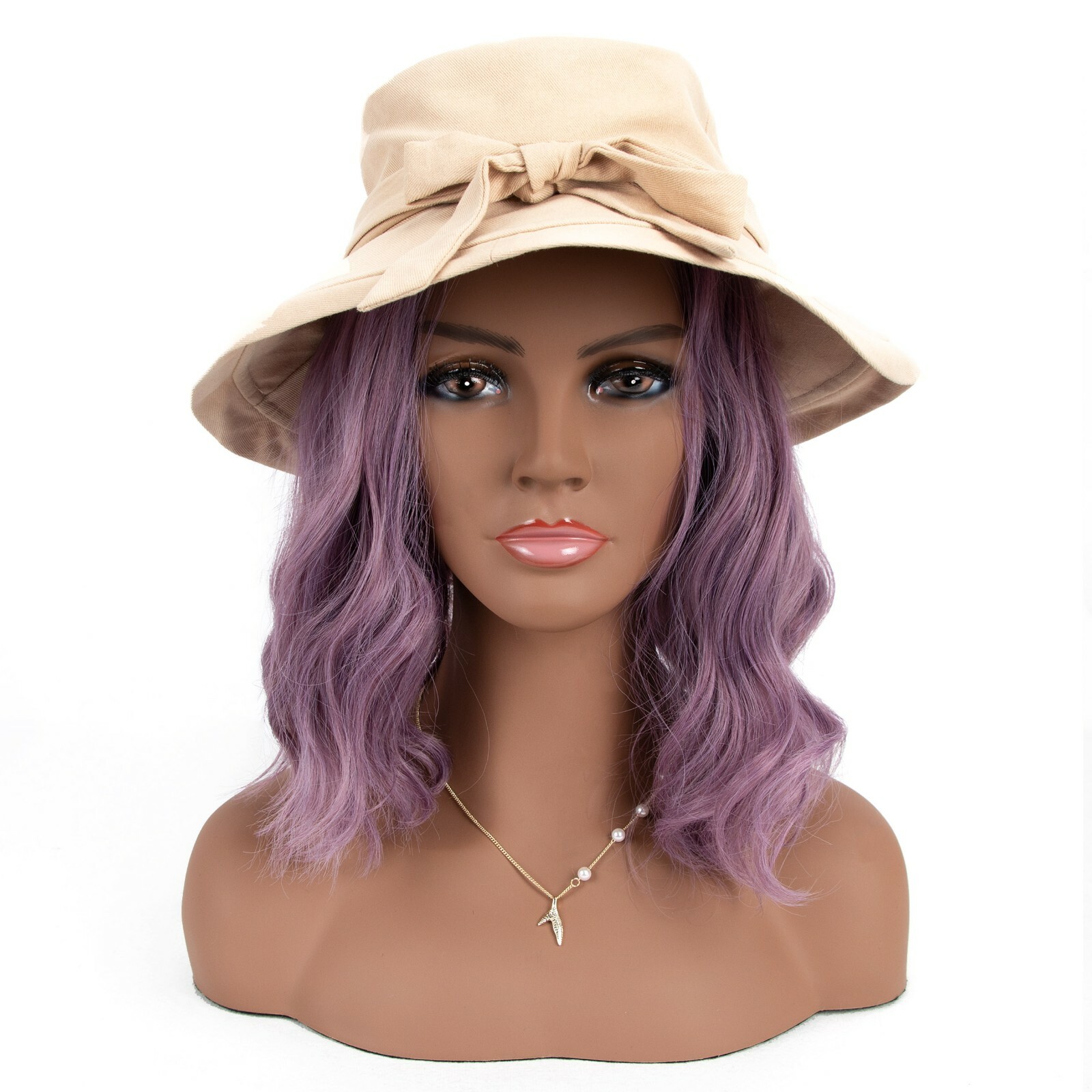 16.5" Realistic Mannequin Wig Head Manikin shoulder Bust Stand Display Hair CM-S