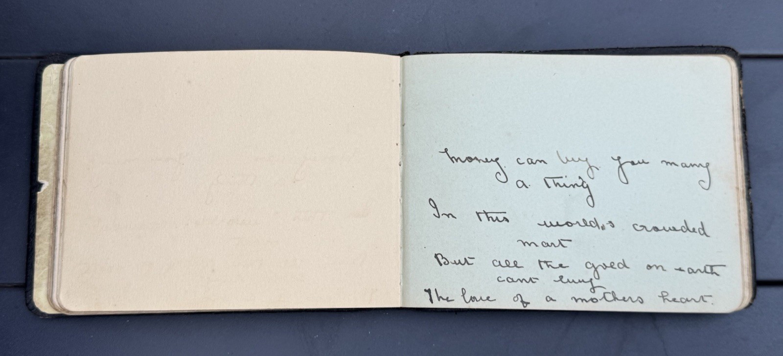 WWI ERA 1916-1920 AUTOGRAPH BOOK WAR ILLUSTRATION DRAWINGS & LOVE POEMS RARE!!