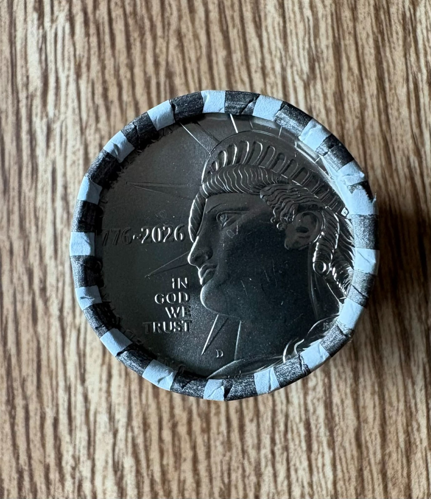 2026 D Semiquincentennial Half Dollar, Uncirculated Sealed Roll of 20 - IN HAND