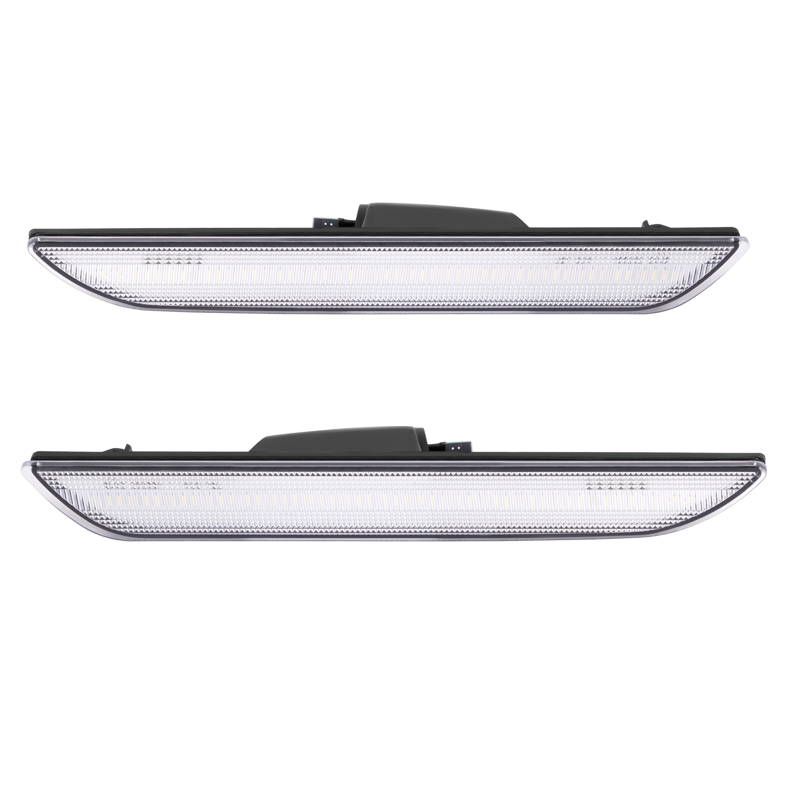 Rear Clear LED Side Marker Lights Bumper Lamps For Ford Mustang 2015-2023 LH&RH