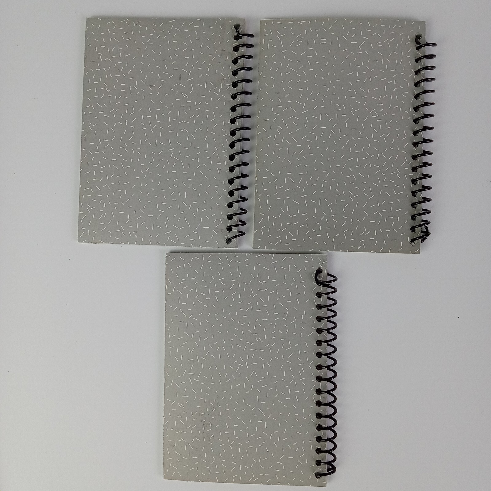 3 Vtg Cat Mini Notebooks Kitty Flowers 90s Lined Pages Spiral Yung Hsin READ