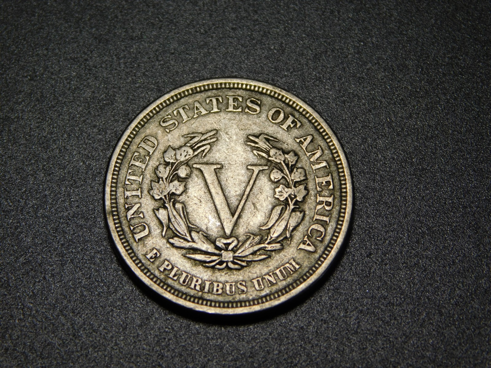 OLD US COIN 1883 LIBERTY HEAD NICKEL NO CENTS