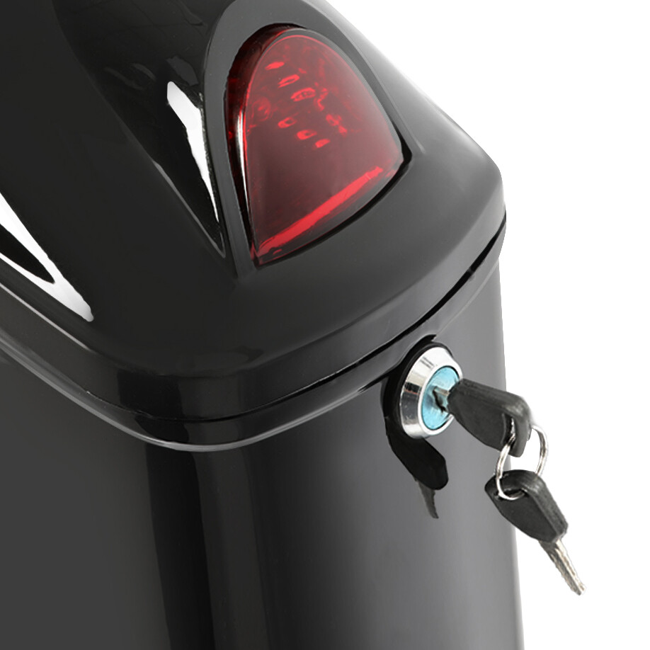 Motorcycle Universal Luggage Hard Saddle Bags For Harley Honda Yamaha Cruiser