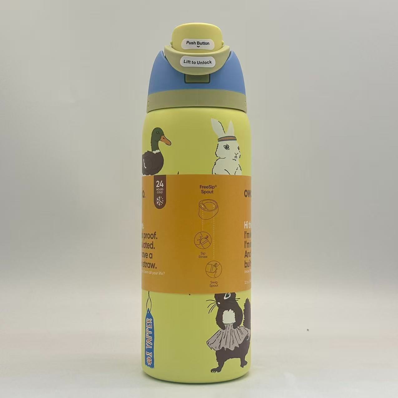 Owala 32oz FreeSip Water Bottle – UO Exclusive “Party Animals”