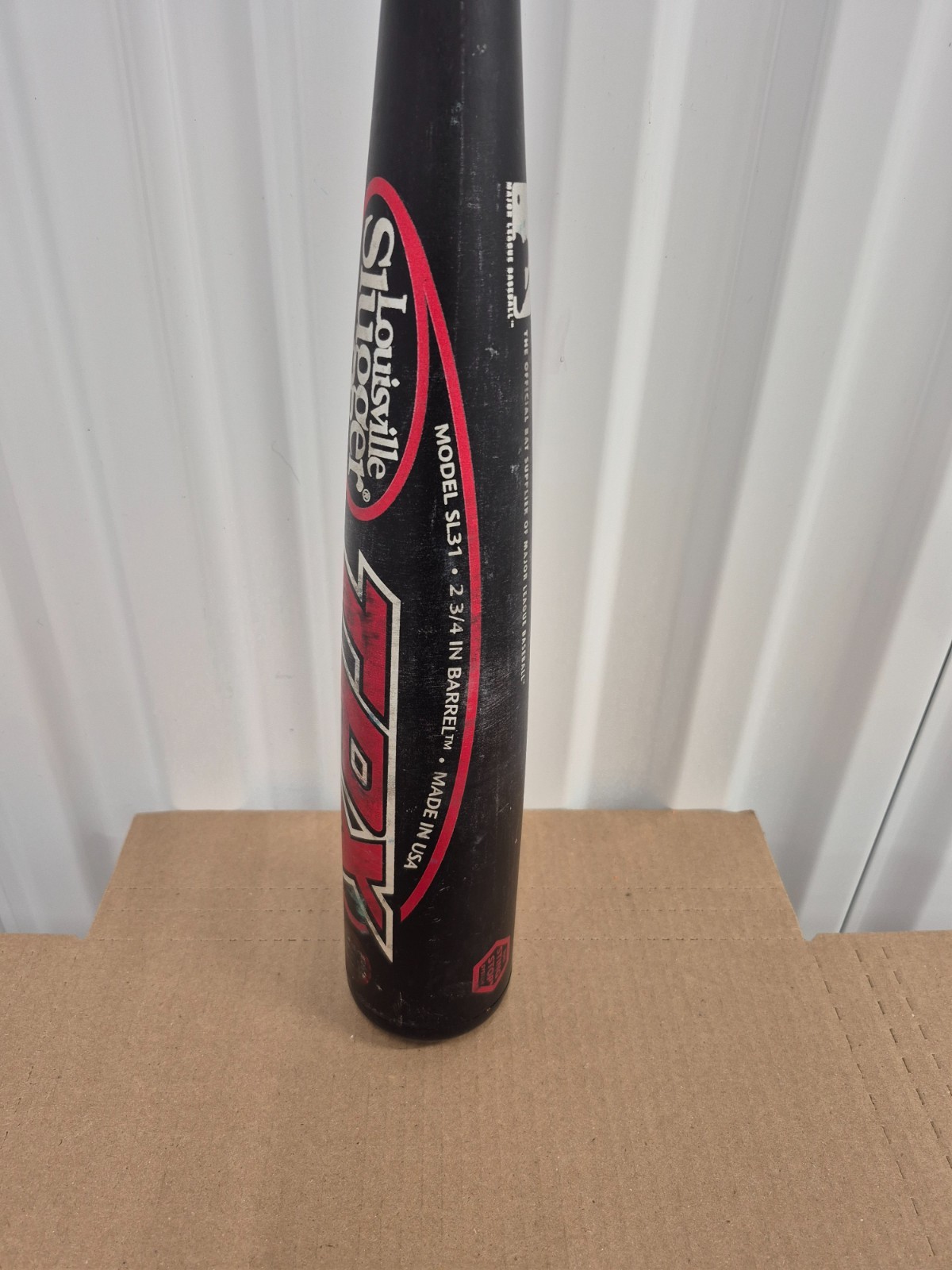 Louisville Slugger Baseball Bat 31 in 28 oz. TPX Laser SL31 - 2-3/4" USA Made