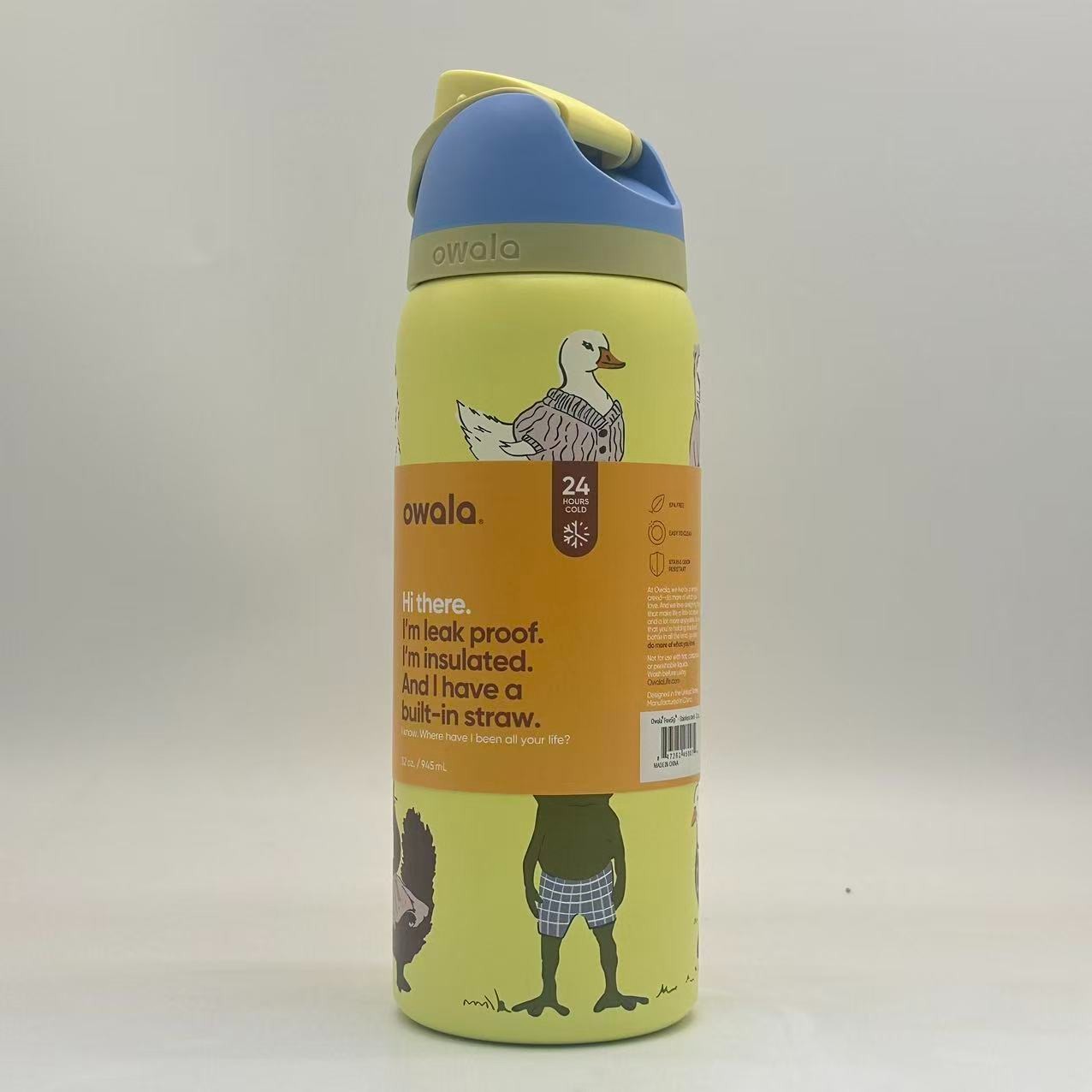 Owala 32oz FreeSip Water Bottle – UO Exclusive “Party Animals”