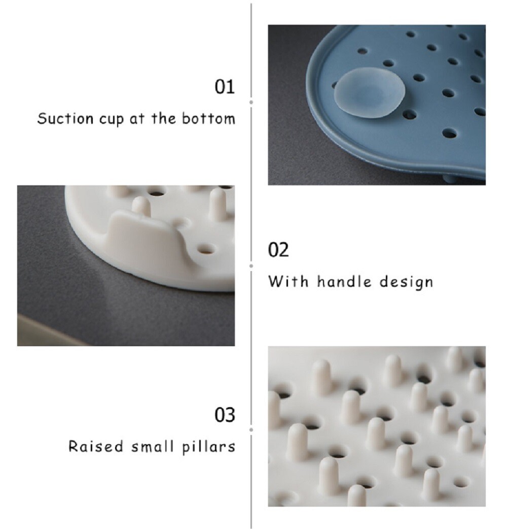 Bathroom Drain Hair Catcher Bath Stopper Plug Water Sink Strainer Filter Shower