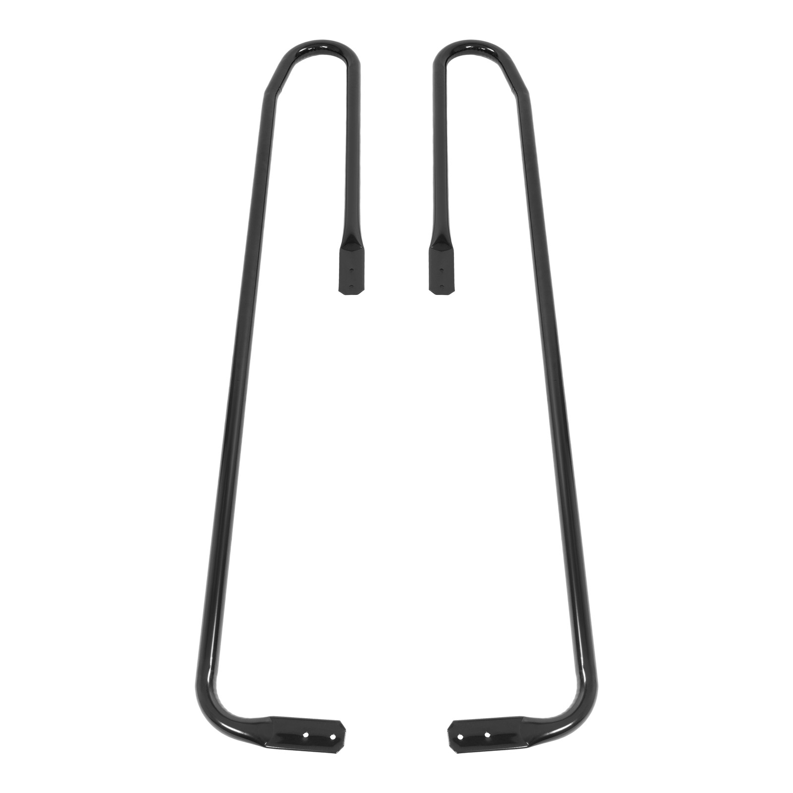 5FT Heavy Duty Step Handrail Black Steel For Indoor/Outdoor Steps & Loft Ladders