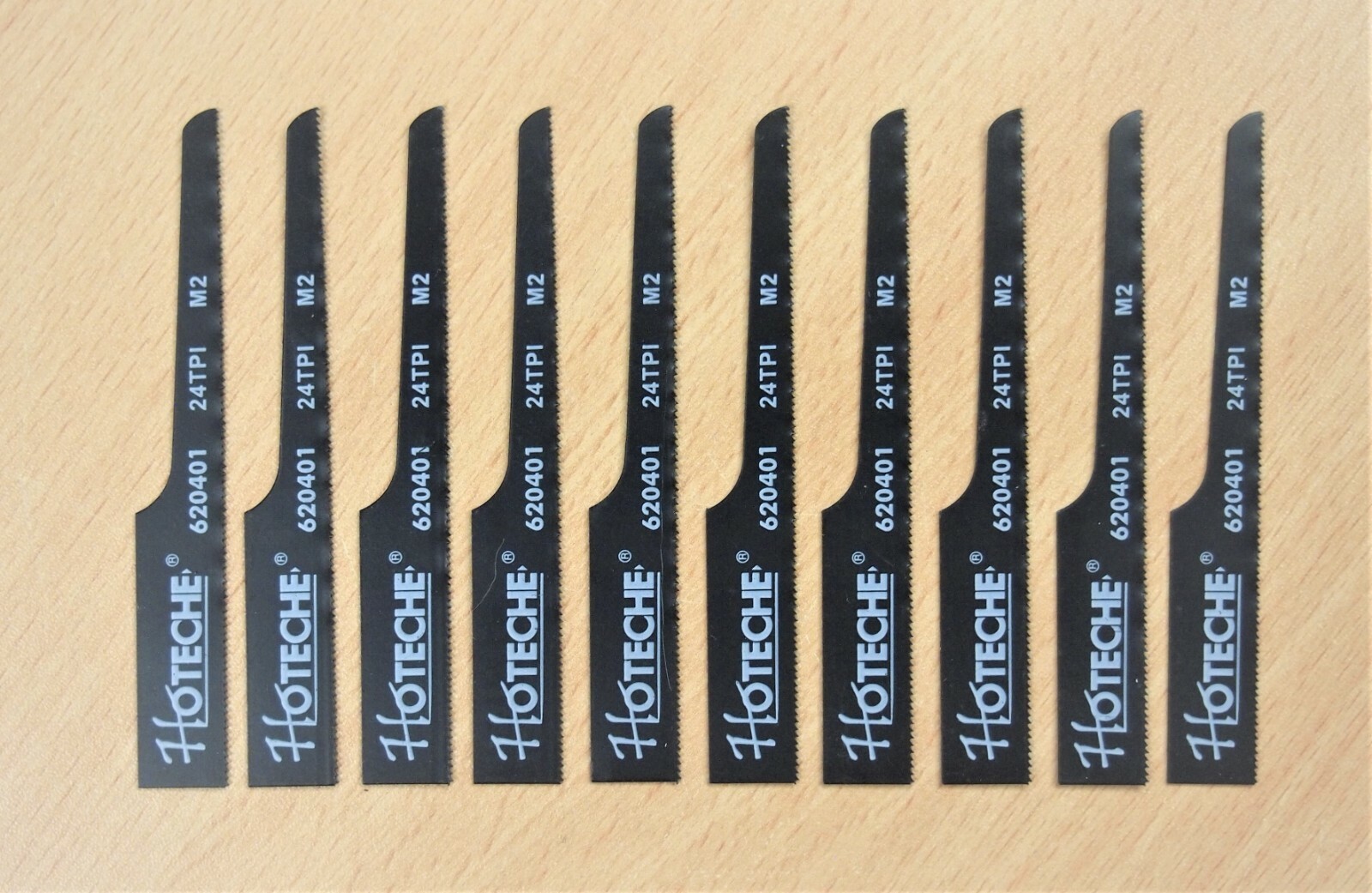 HOTECHE 10 PC 24T M2 Reciprocating Air Body Saw Blades