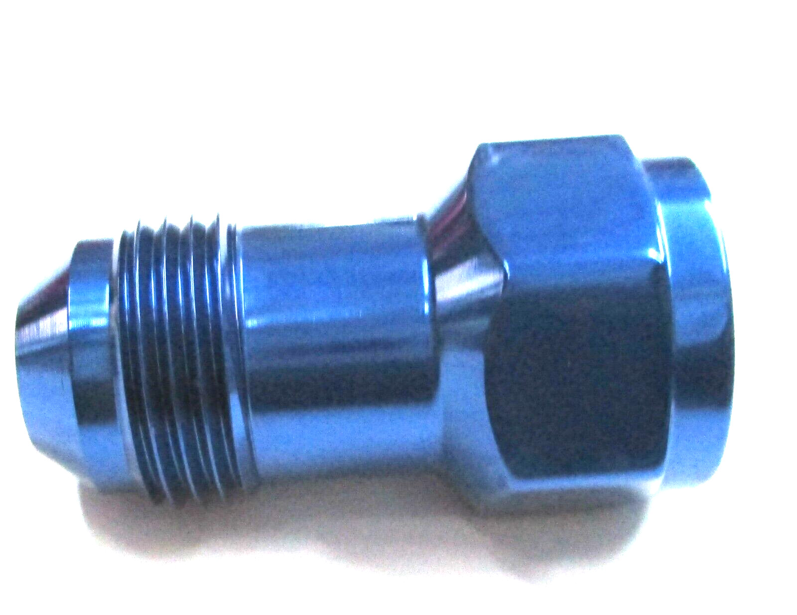 08 an female to 08 an male flare extension fitting blue anodized problem solver