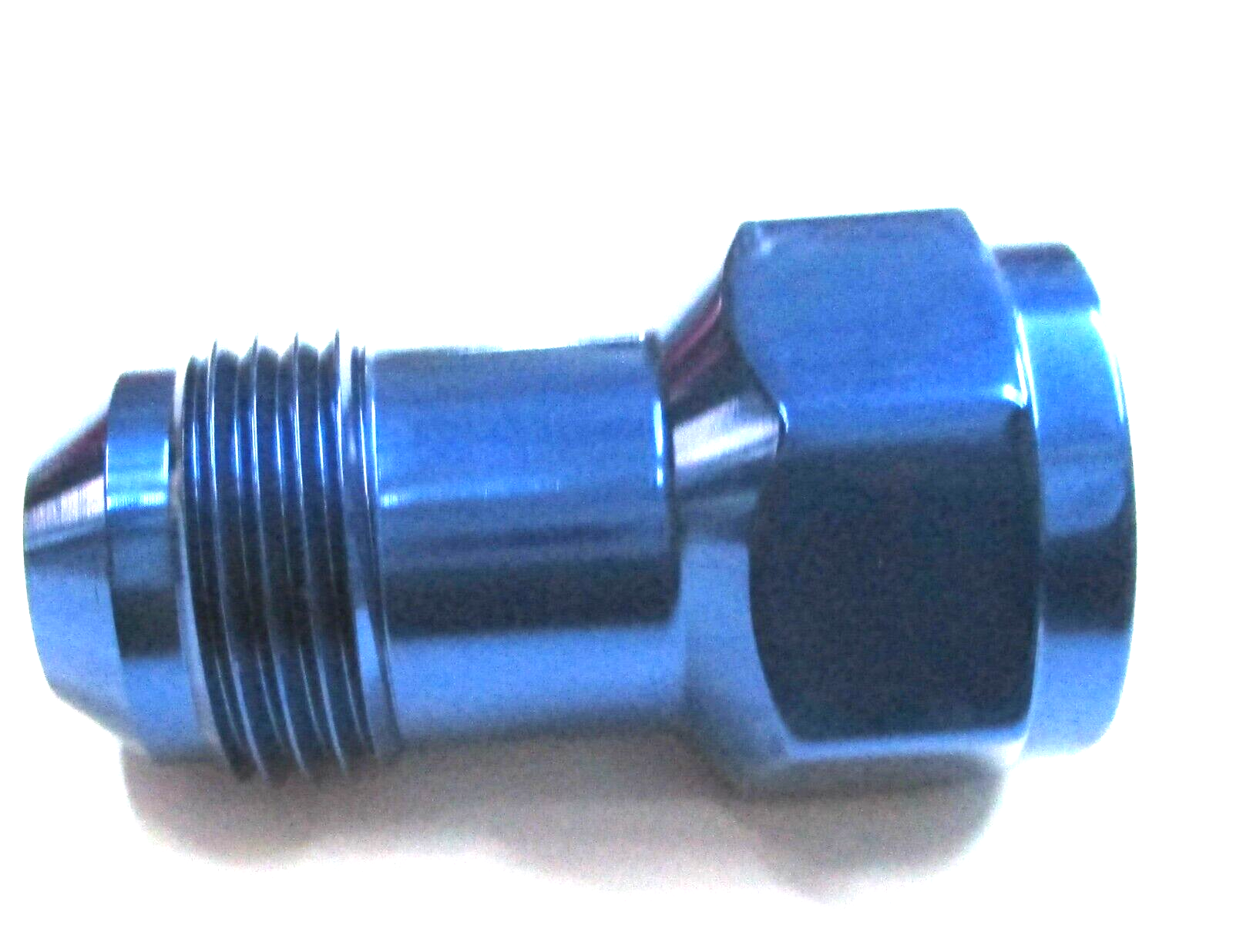 08 an female to 08 an male flare extension fitting blue anodized problem solver