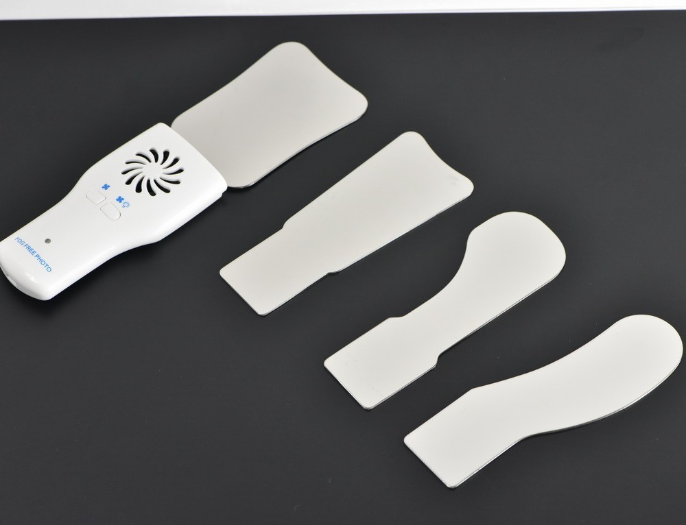 Dental Anti-Fog Mirrors Set Fog Free Intraoral Photography Mirror with LED Light