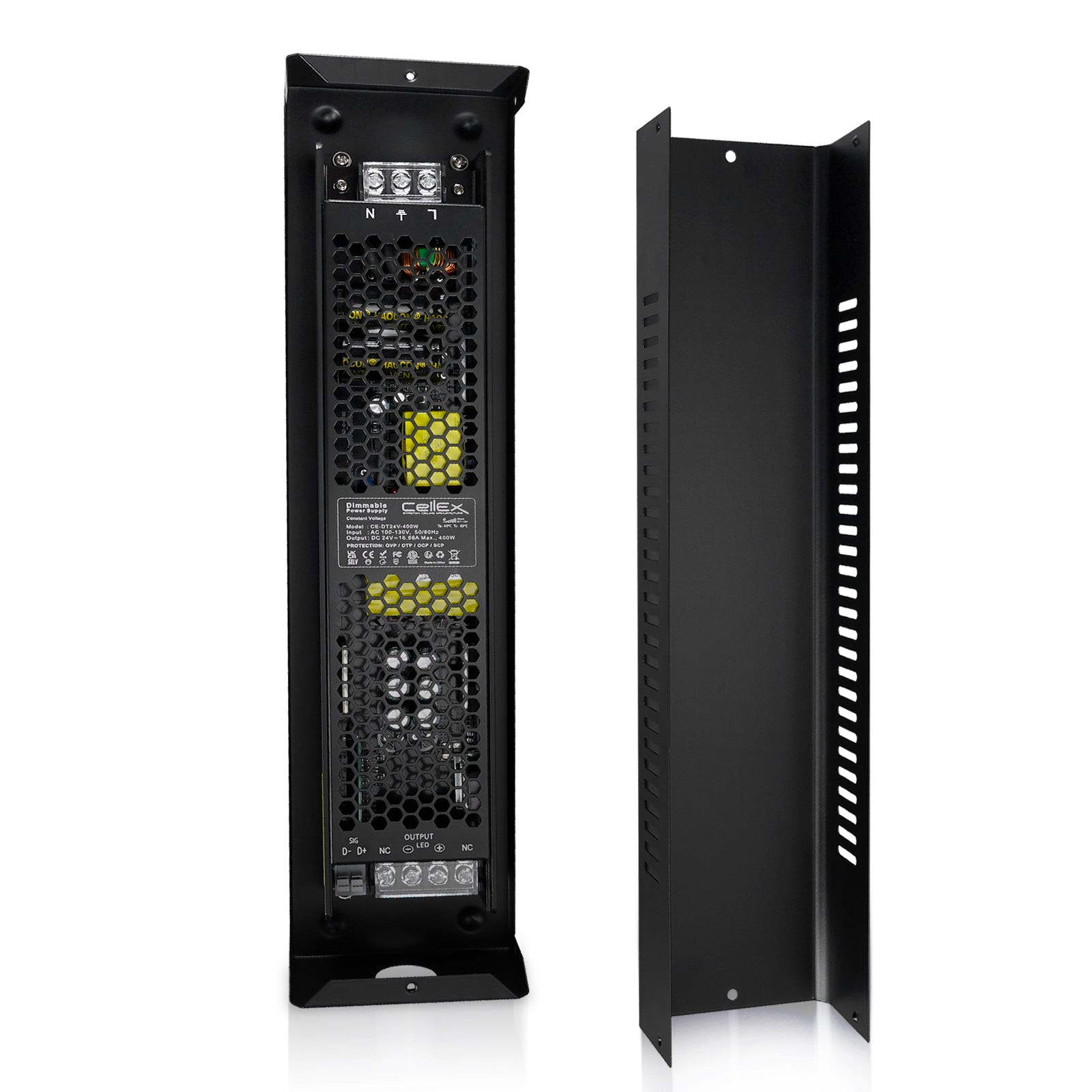 Triac Dimmable LED Driver 24V 400W JB IP20 ETL Class 2 Transformer Power Supply