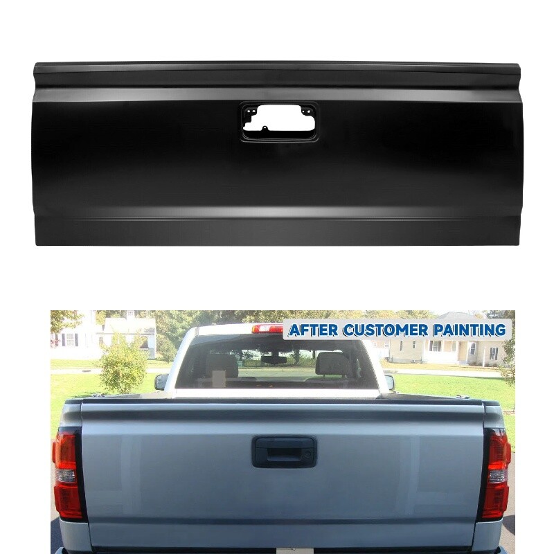 For Chevy Silverado Sierra 2014-2019 2015 2016 Black Tailgate Assembly W/ Assist