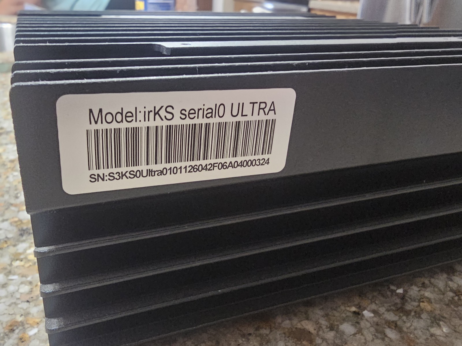 Iceriver KS0 Ultra 400GH kHeavyHash ASIC With Power Supply Never Overclocked