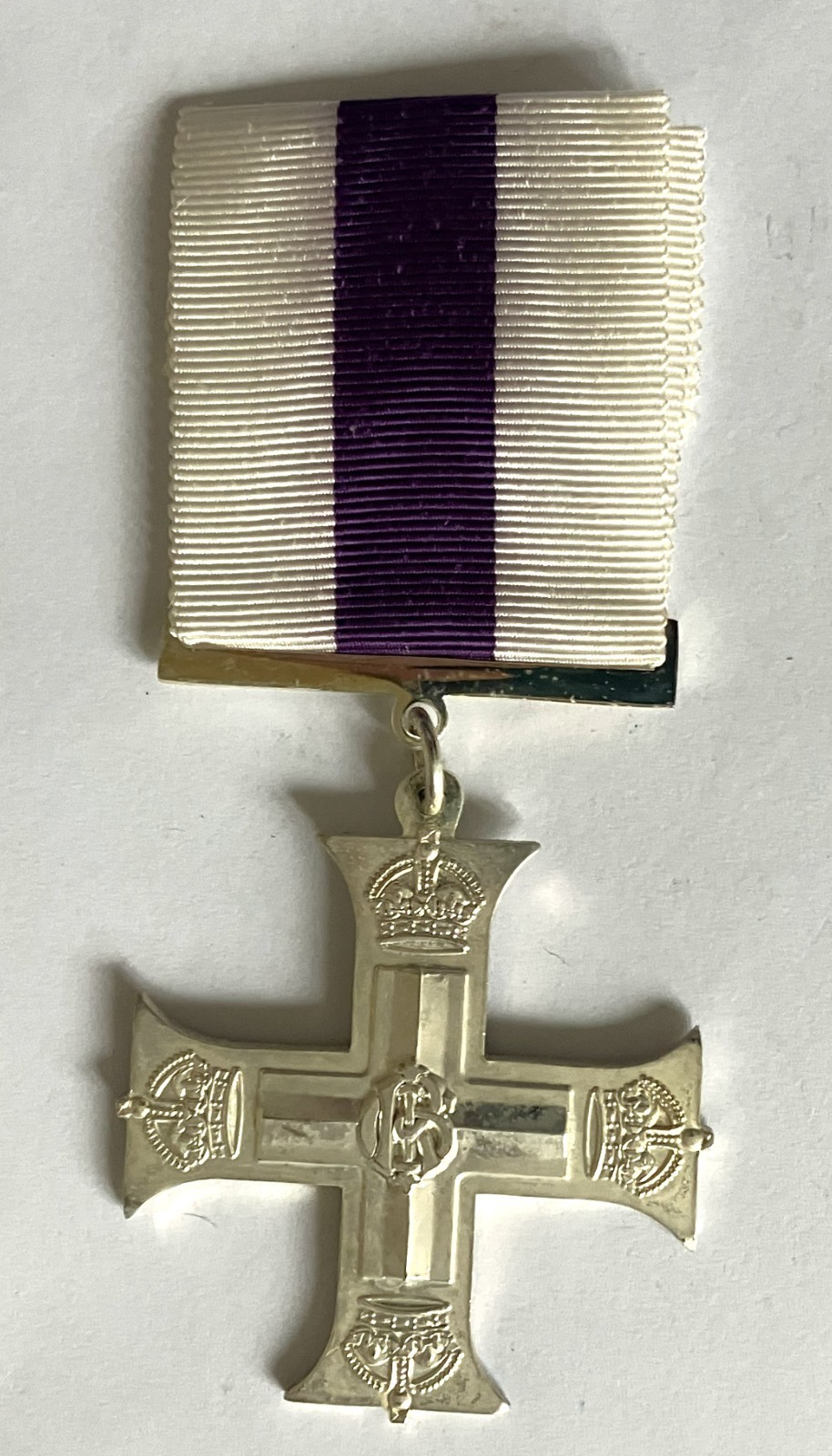 British Army WWI type Military Cross bravery medal copy